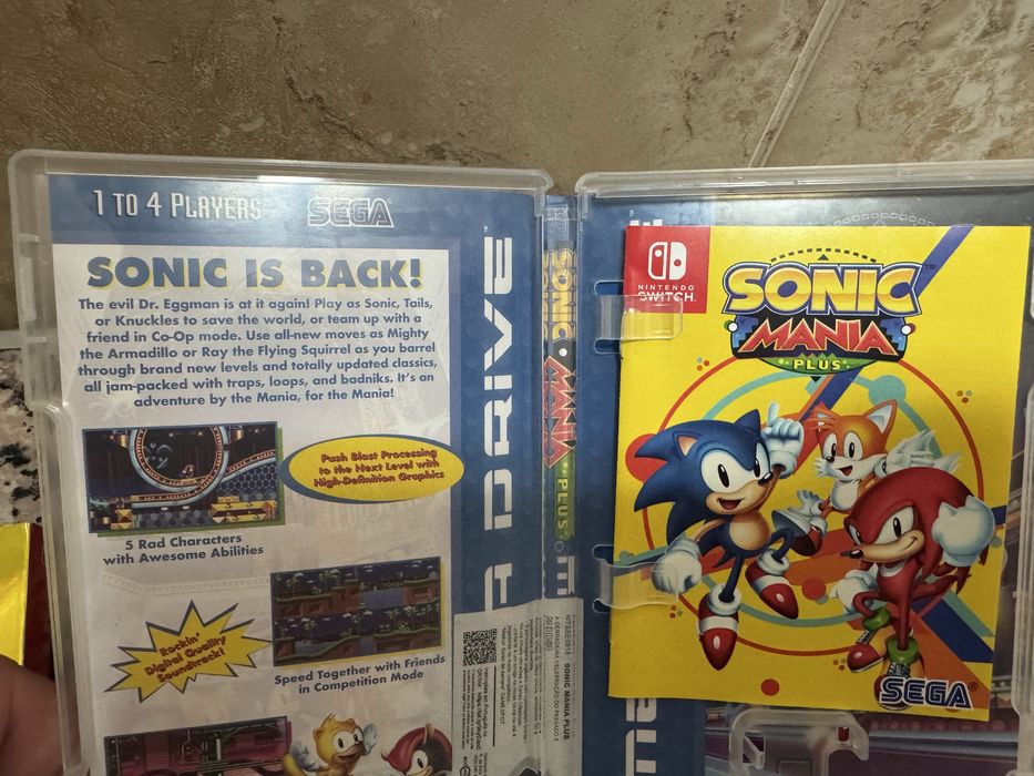 Jogo Nintendo Switch Sonic Mania Plus