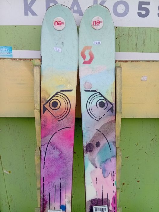 Narty Freestyle freeride Scott Luna 166 cm. Serwis Krako59.