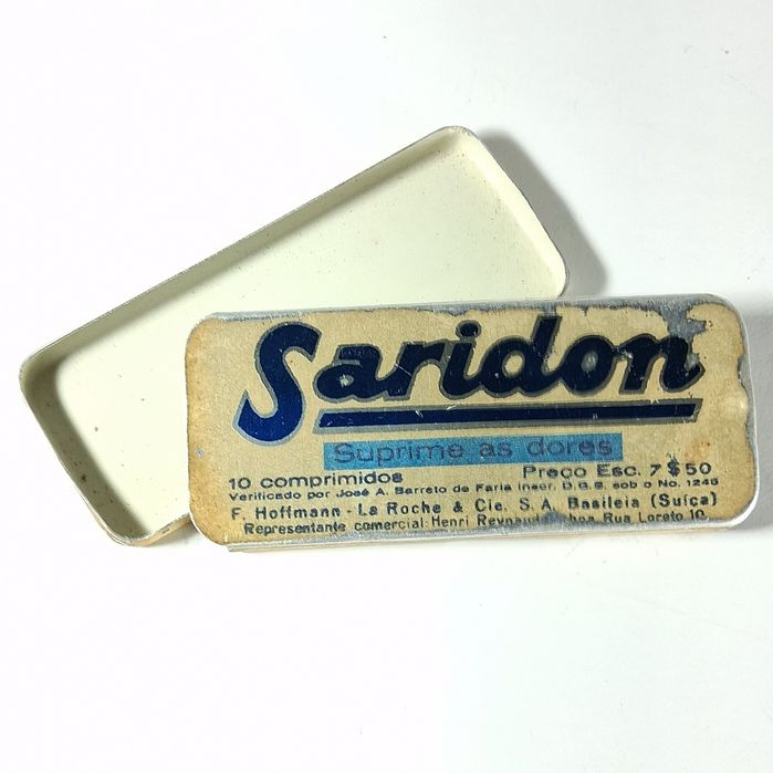 Lata antiga Saridon