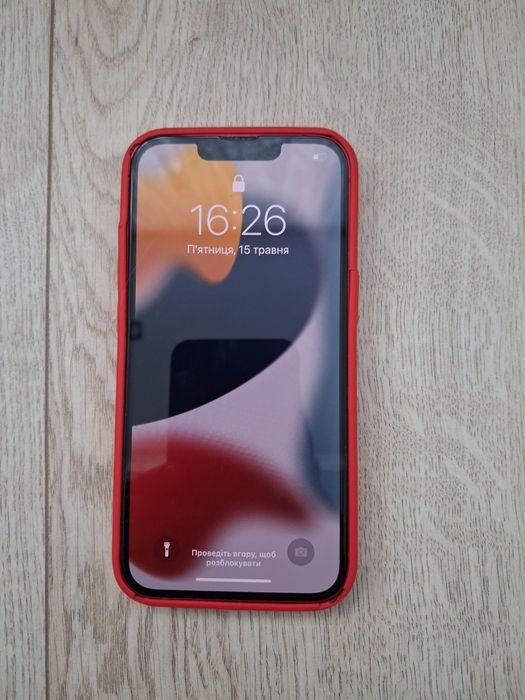 IPhone 13 128 gb,  red , + кабель