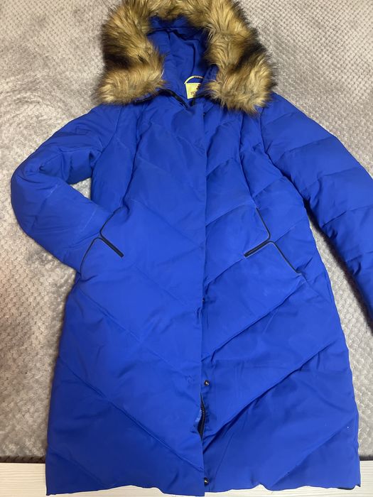 Натуральний пуховик, пальто зимове