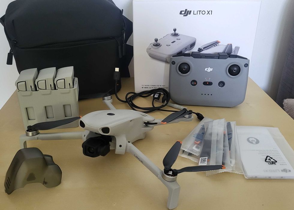 DJI Lito X1 Fly More Combo (RC-N3) miesięczny! Gwarancja! Następca Mini 4 Pro