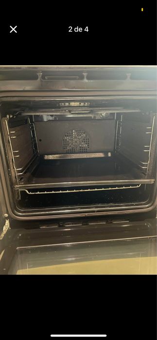 Forno e placa em bom estado