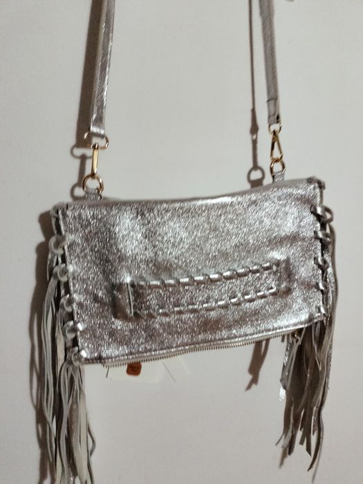 Babylon srebrna torebka.
