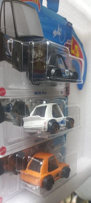 Conjunto 3 mazda RX-3 Hot Wheels