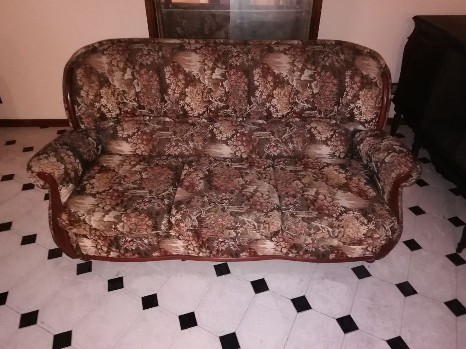 Sofa with Built-in Bed