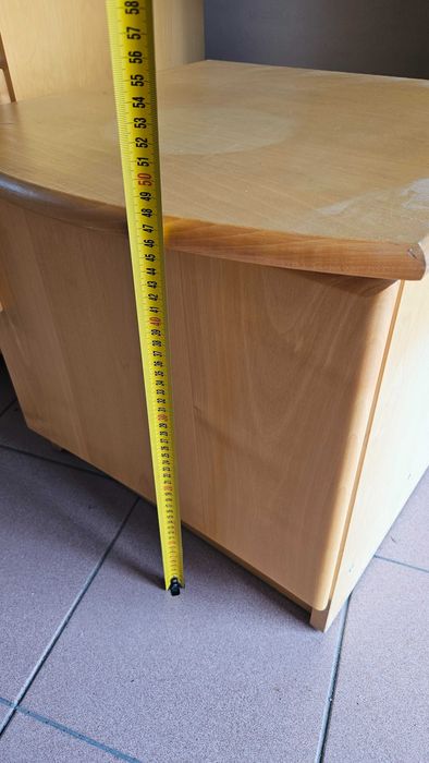 Biurko drewno + płyta PRZECENA