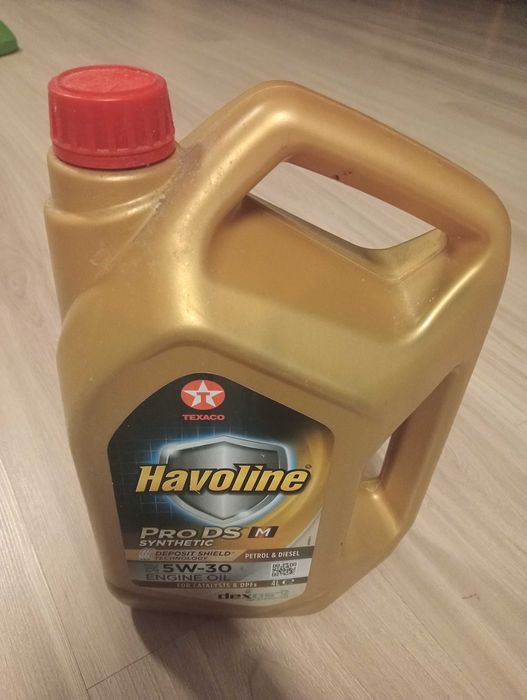 Olej Texaco Havoline 5W 30 synthetic