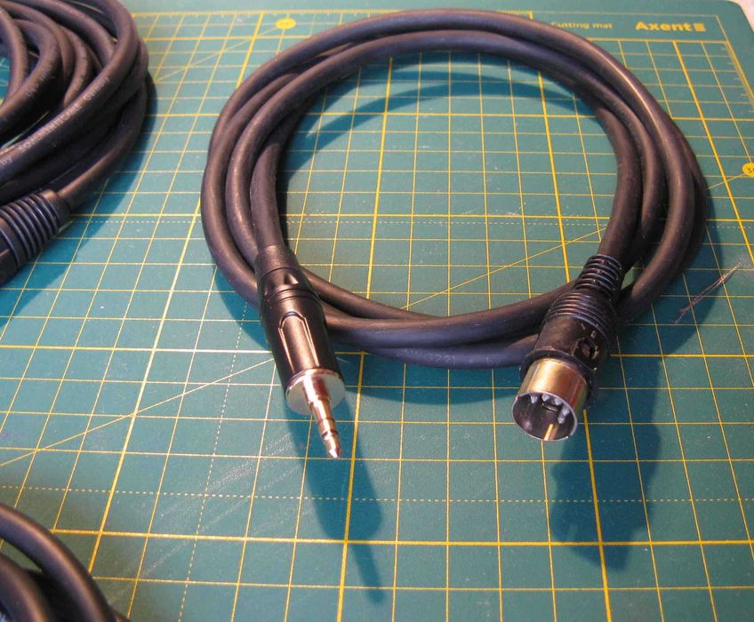 Разъём Din 5pin-jack 3.5 для подключения и монтажа