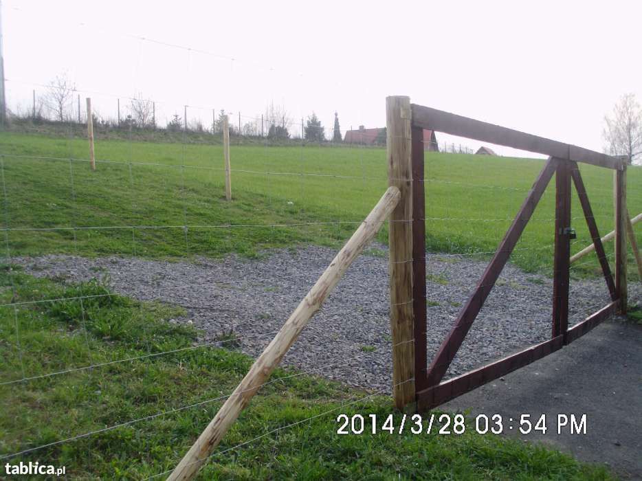 Ogrodzenia z Siatki Leśnej, Ogrodzenia Ranczo, Hodowlane,Tymczasowe