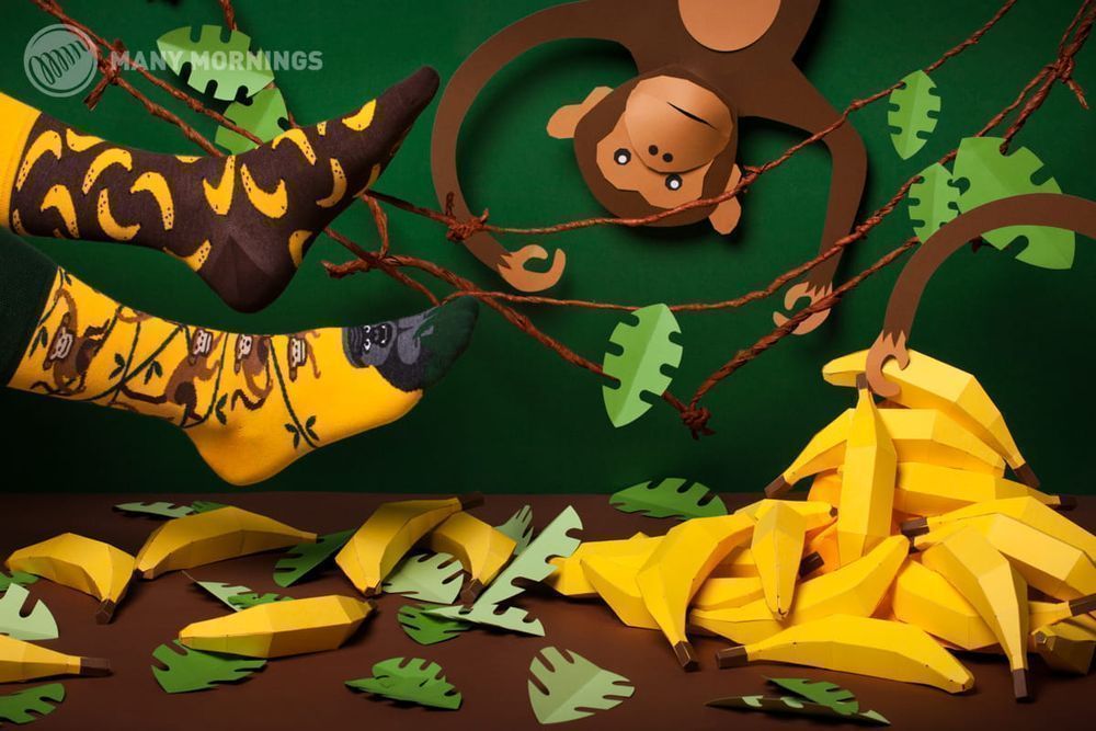 Skarpety Monkey Business - Many Mornings 35-38