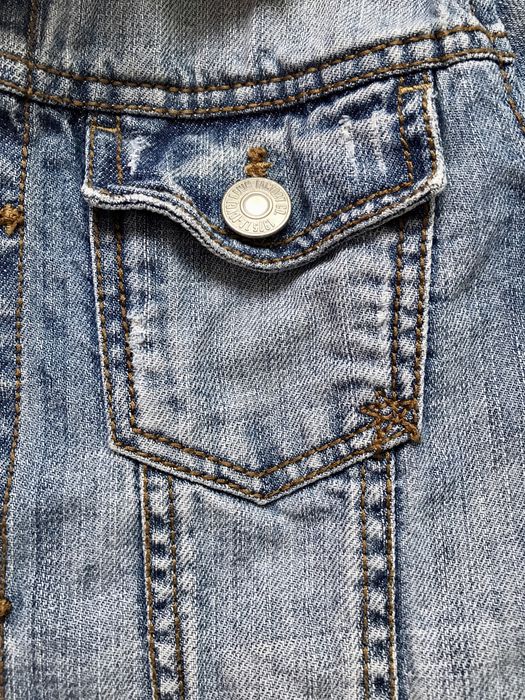 Джинсова куртка Zara 7-8 років