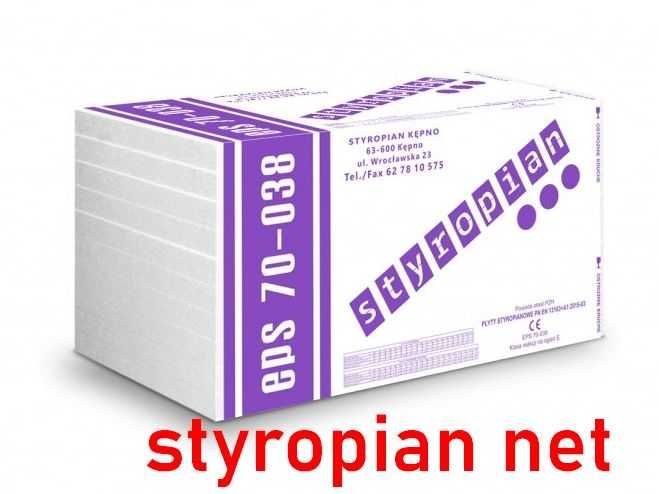 Styropian EPS70-038 Izoterm lambda 0,038 elewacja 15cm 20cm