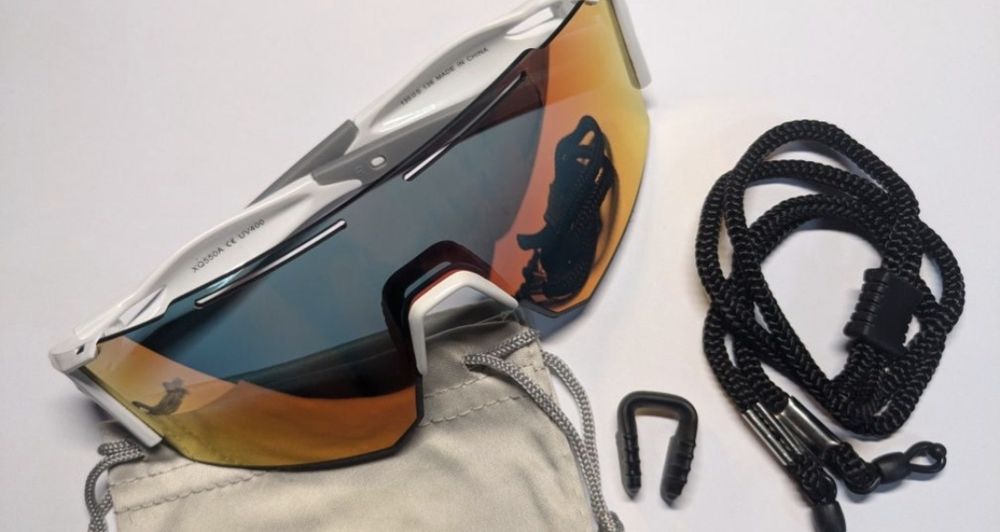 Велосипедні сонцезахисні окуляри. Спортивні окуляри.