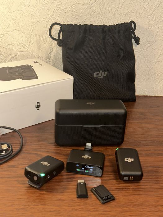 Мікрофон DJI mic (2TX + 1 RX)