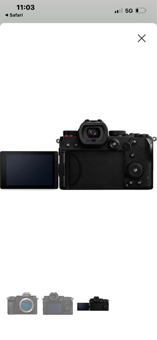 Lumix S5 como nova