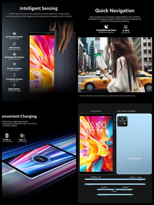 Планшет Teclast T50 Mini