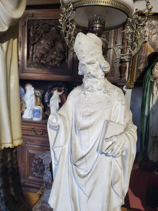 Duża figura Święty Eligiusz 67 cm Patron kowali jubilerów