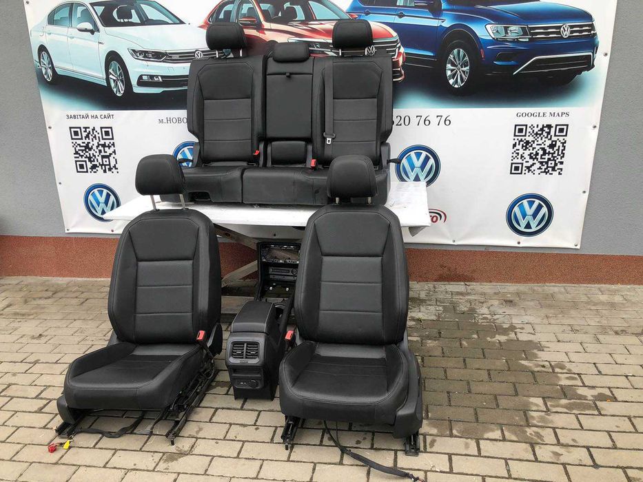 Tiguan Allspace  салон сидіння крісла