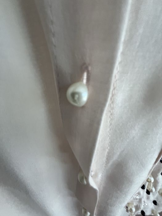 Koszula z koralikami i perełkami Reserved 40