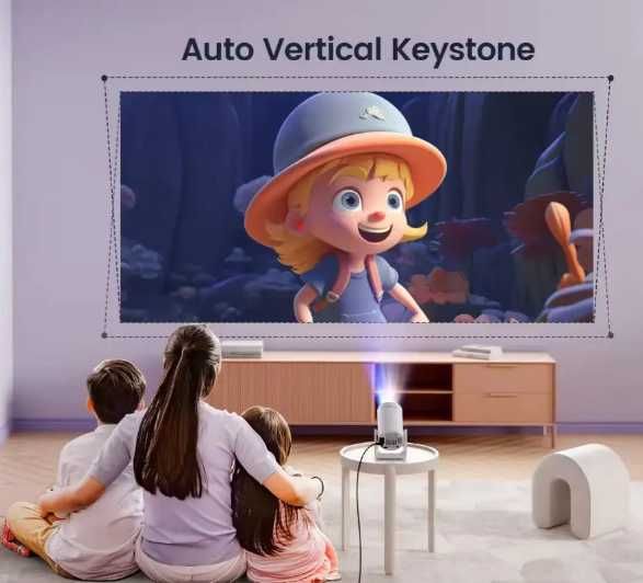 Проектор Wimius S27 HD 300 ANSI мультимедійний Wi-Fi Bluetooth