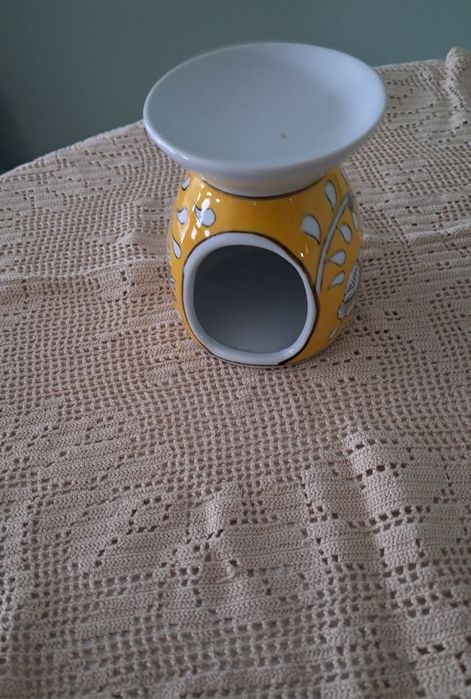 Queimador de óleos essenciais em cerâmica