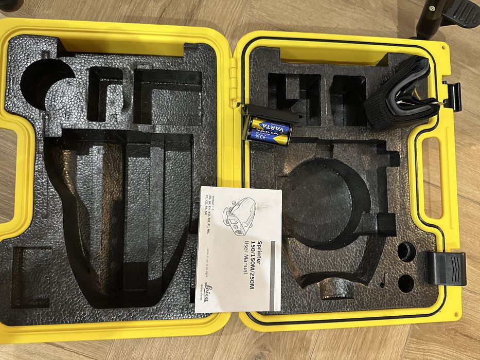Niwelator optyczny budowlany Leica sprinter 150 elektroniczny statyw