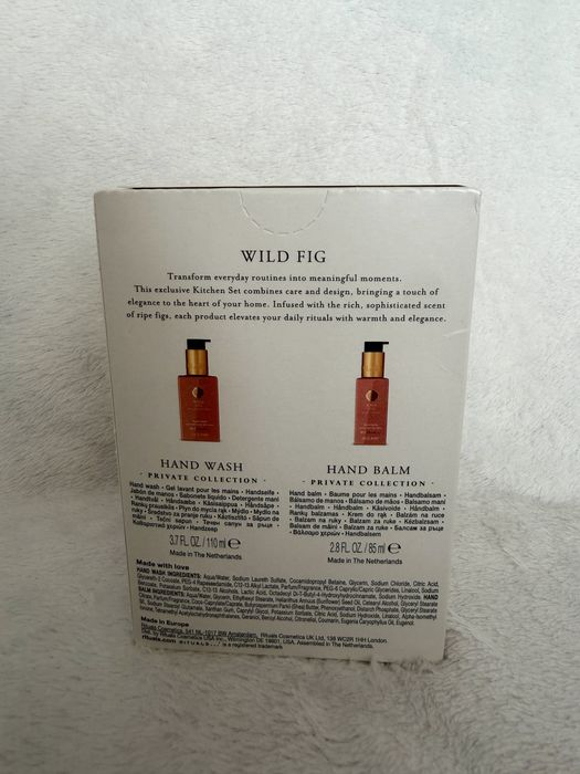 Zestaw do mycia rąk Rituals, mydlo i krem do rąk Wild Fig