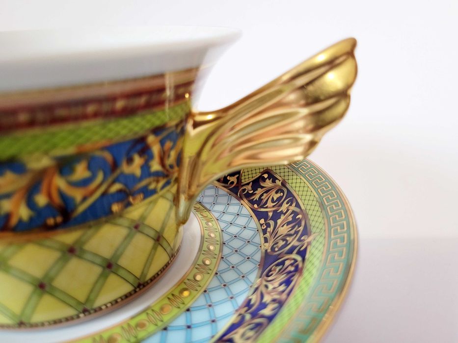 Rosenthal Filiżanka Versace Edycja limitowana Złoto 24 karatowe