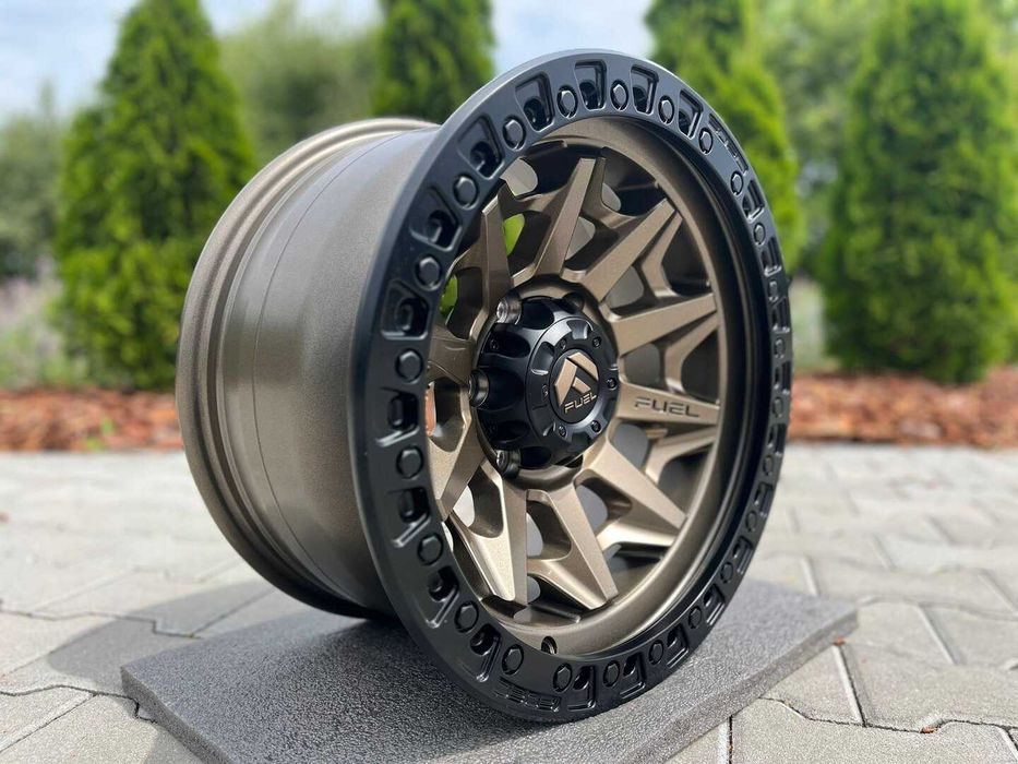 Fuel Covert 17" 9J ET1 6x139,7 Matte Bronze Black Bead Ring/5 sztuk