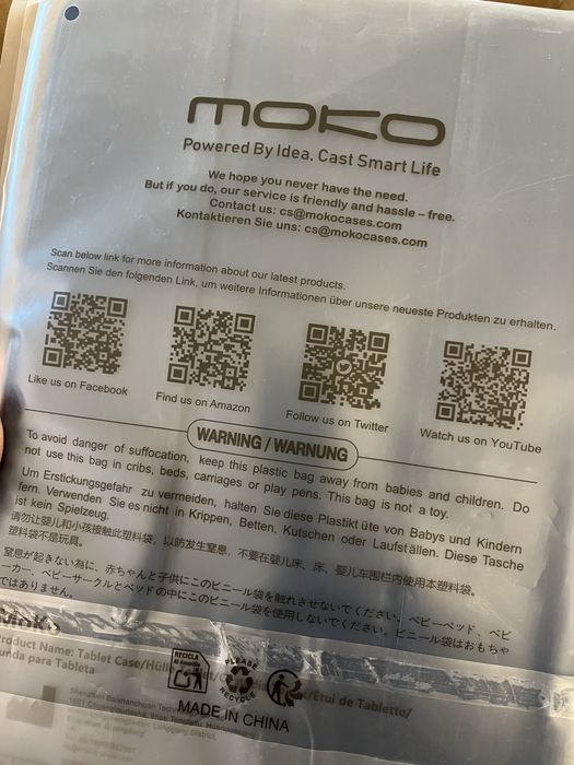 Capa Ipad 2022 Navy Blue