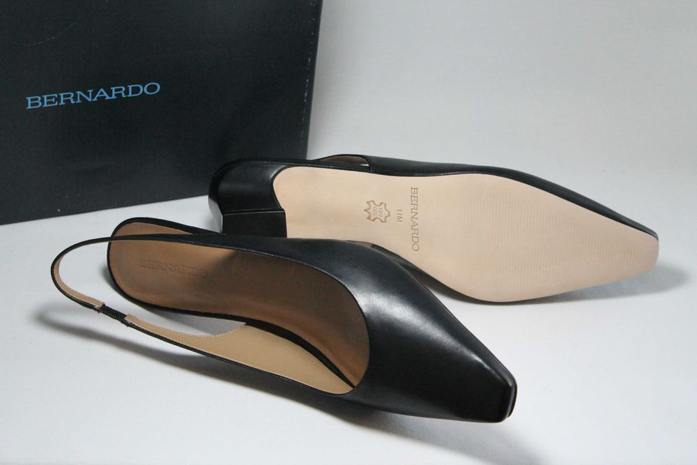 Оригінал дизайнерське шкіряні Bernardo Women's Ariella Black розмір-41