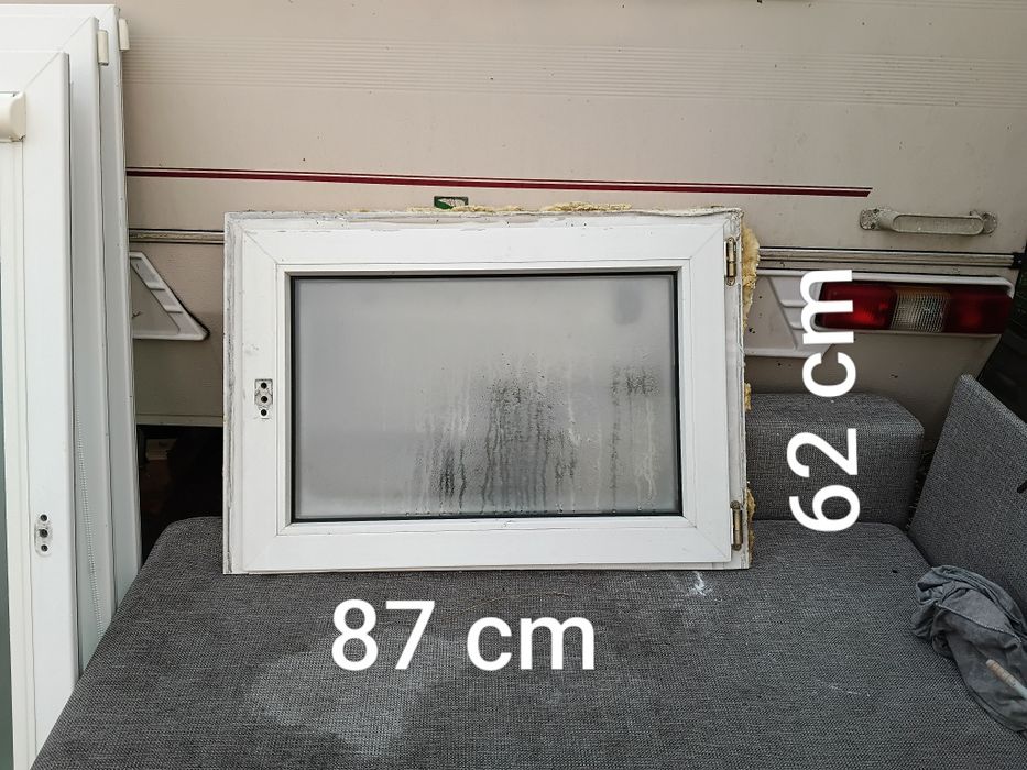 Okno pcv z demontażu 87 x 62 cm