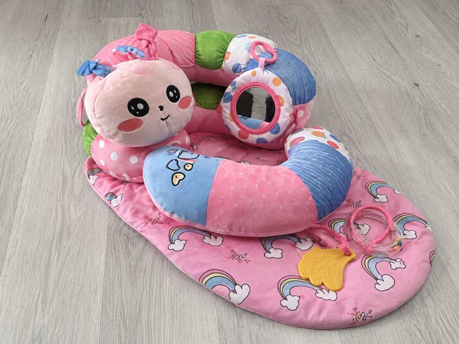 Подушка для немовляти Saimano SD-FC01 3в1 килимок tummy time підтримка сидіння малюка развивающий коврик