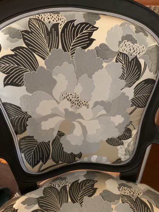 Cadeirão bergère vintage