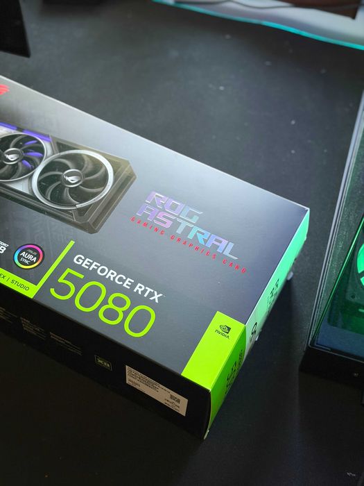 Komputer gamingowy NVIDIA RTX 5080 ASUS ROG ASTRAL + AMD Ryzen 7 ...