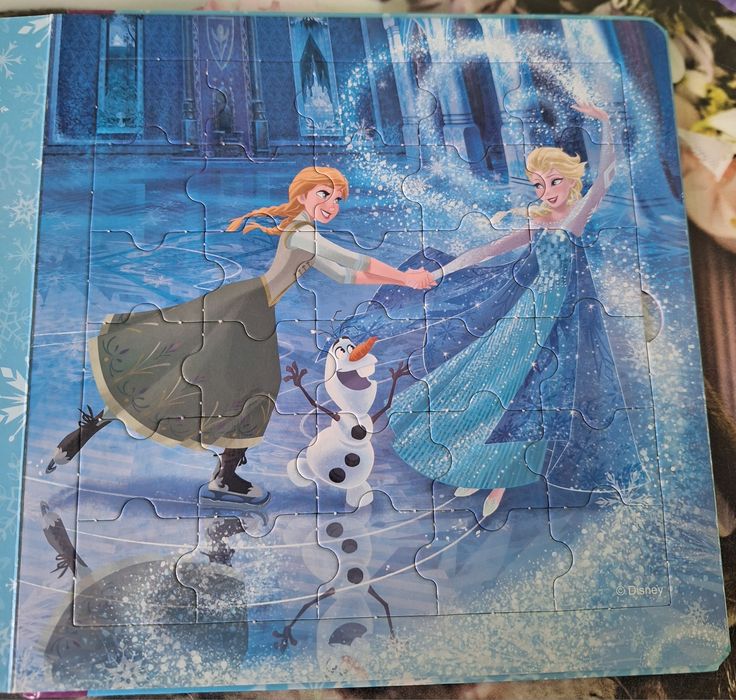 Czytam i układam, Kraina Lodu Disney