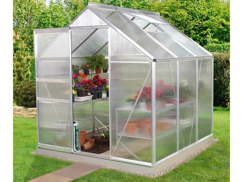 ESTUFA Policarbonato alveolar:  Área 3.8m²