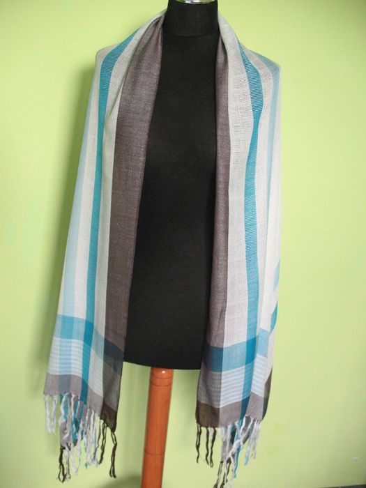 Szal - ciepły na zimę - Duży - Wiskoza 66 x 185 cm