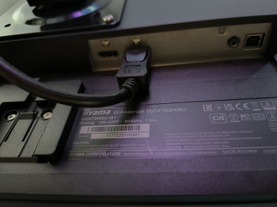 Монітор 24 Ігровий 165гц IPS Iiyama G-Master