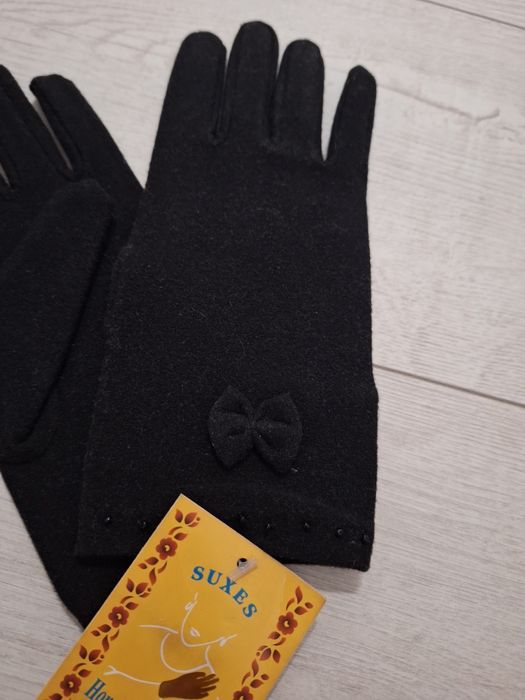 Nowe rękawiczki damskie  polarowe