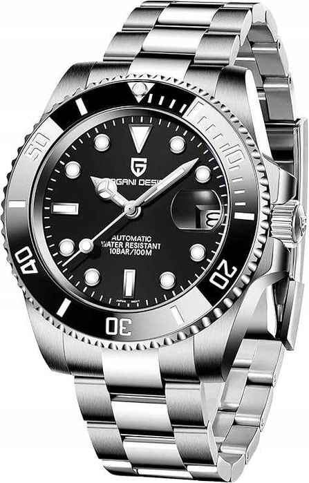 Pagani Design PD-1661 40 mm automatyczny zegarek męski M596