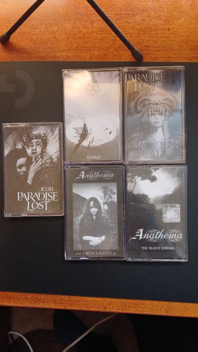 Аудіокасети Anathema Lacrimosa Paradise Lost