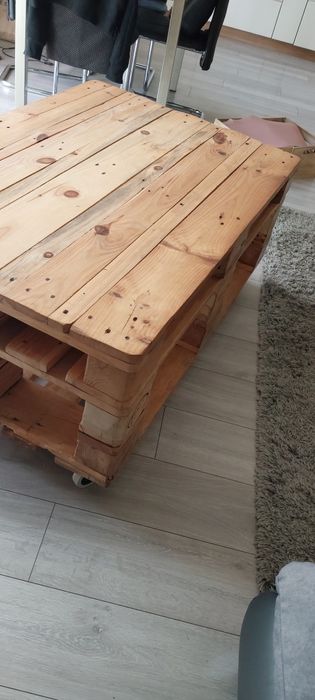 Ława drewniana z palet