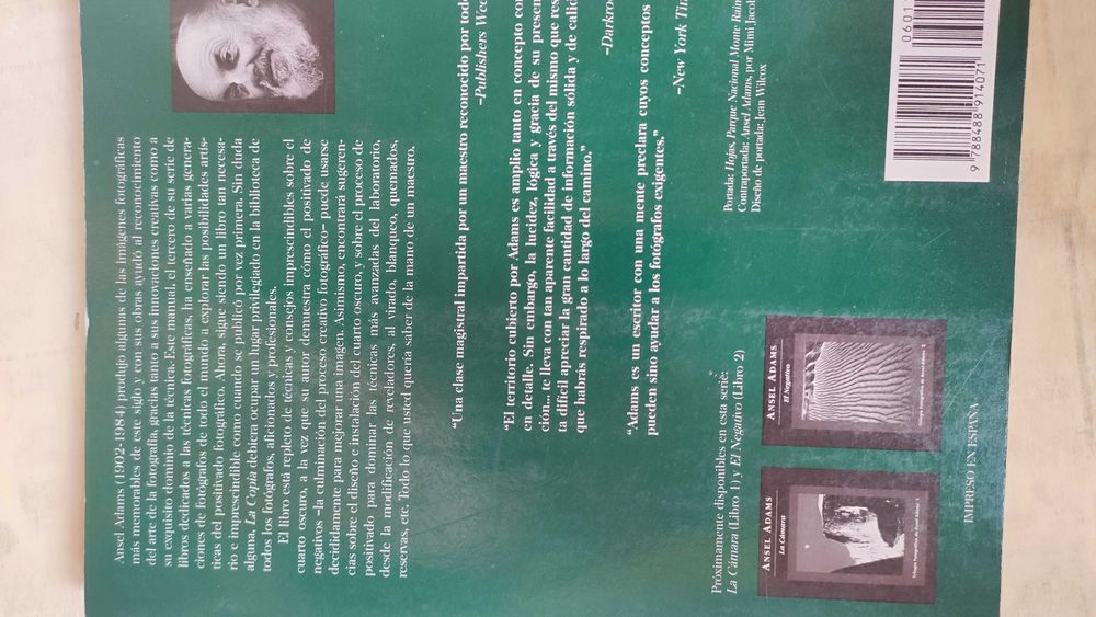 Ansel Adams- A Cópia (em castelhano)