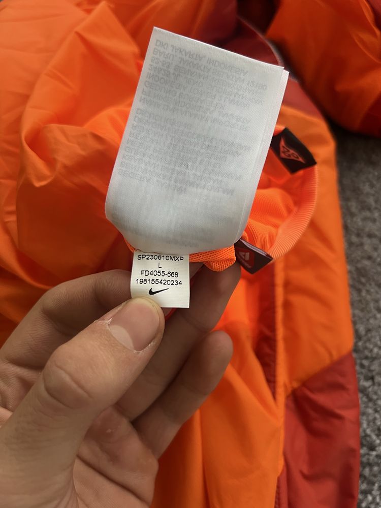 Оригінальний Пуховик nike acg пуховик найк асг Оригінал!: 3 990 грн ...