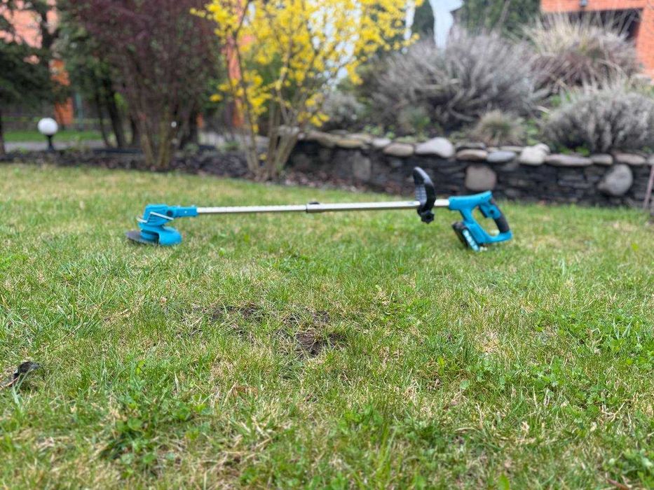 Акумуляторна тример-коса Makita 48V (2х5Ah) Акумуляторна газонокосарка електрична коса, садовий, триммер, кущоріз для трави. компактна, без проводів