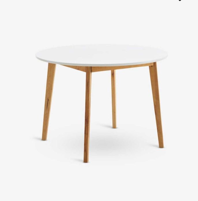 Sprzedam biały stół plus krzesło Jysk/Jegind