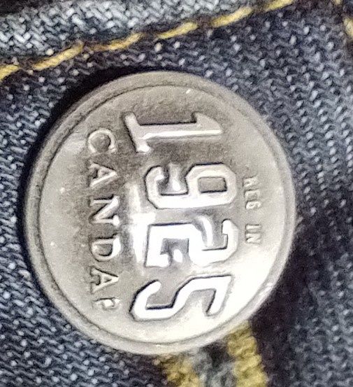 Spodnie Canda Surowy Super Denim Gruby