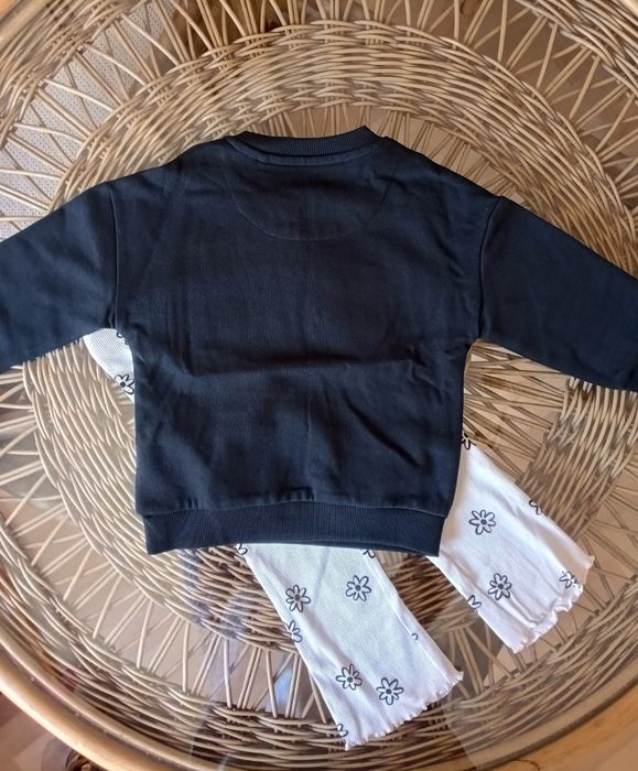 Dres dla dziewczynki,dres dziewczęcy, komplet, spodnie i bluza,18-24 m